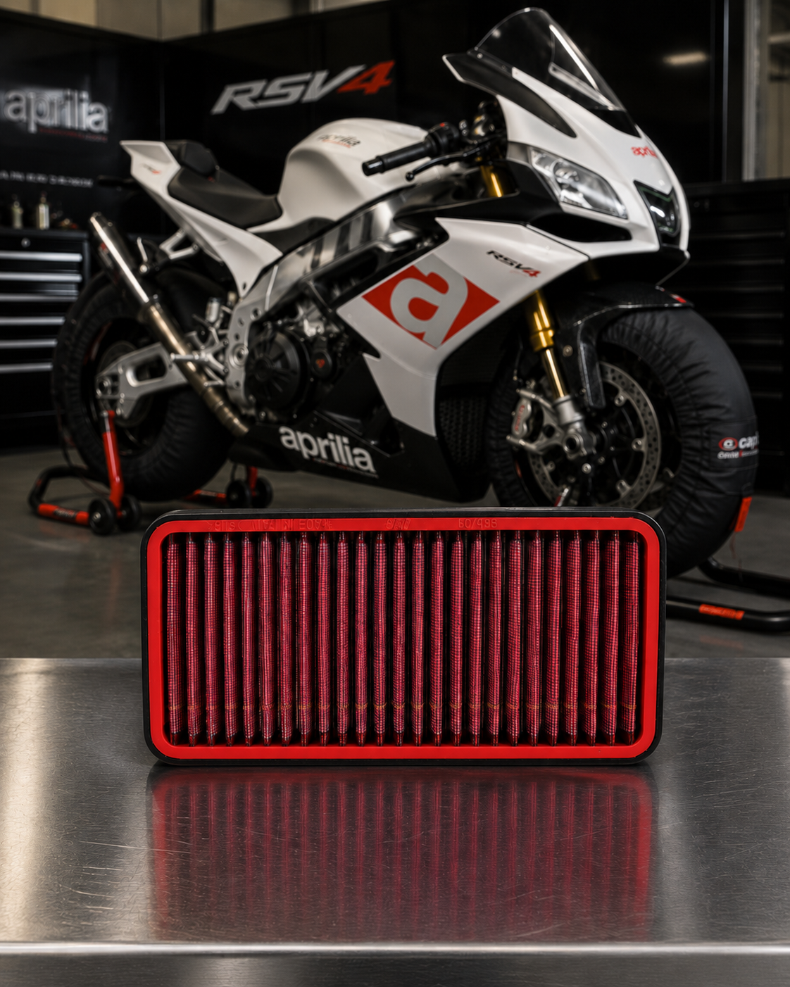 BMC Race Air Filter - FM563/08RACE - Aprilia RSV4 09-14