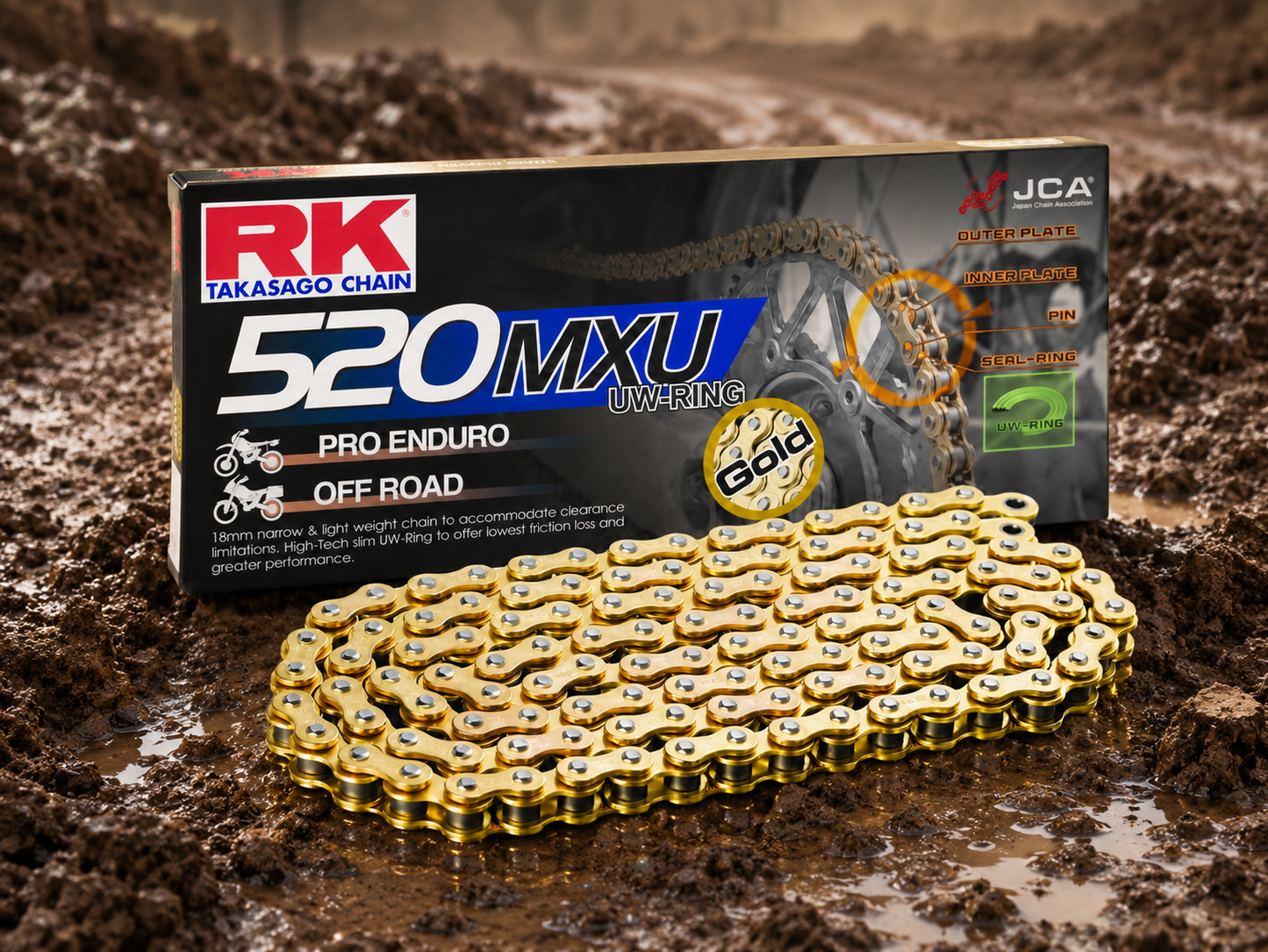 RK Chain GB520MXU