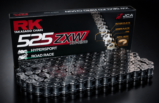 RK Chain BL525ZXW XW-Ring - Black Scale