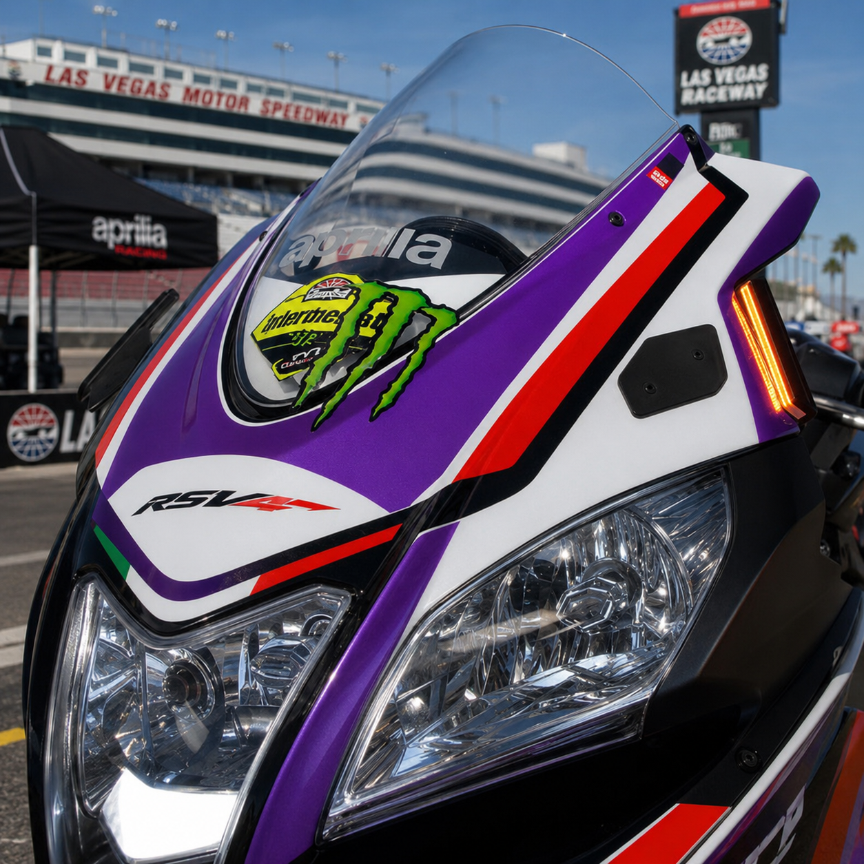 New Rage Cycles Mirror Block Off Plats - 09-20 Aprilia RSV4
